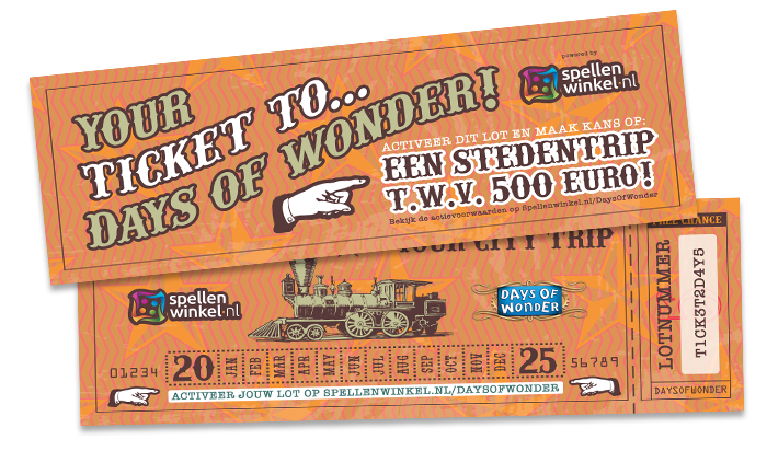 Win jij die prachtige hoofdprijs door je tickets te activeren?