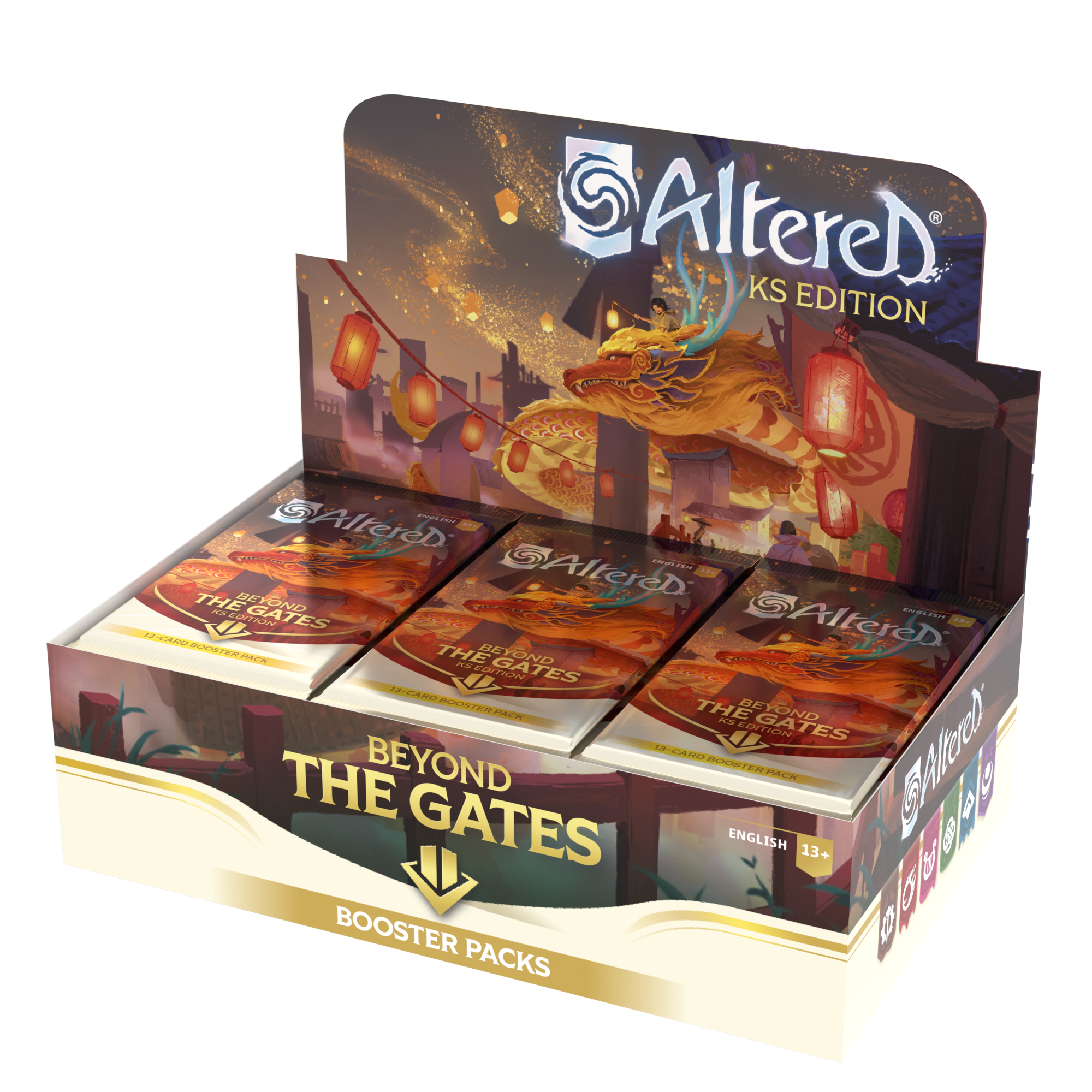 Altered TCG Kickstarter Display