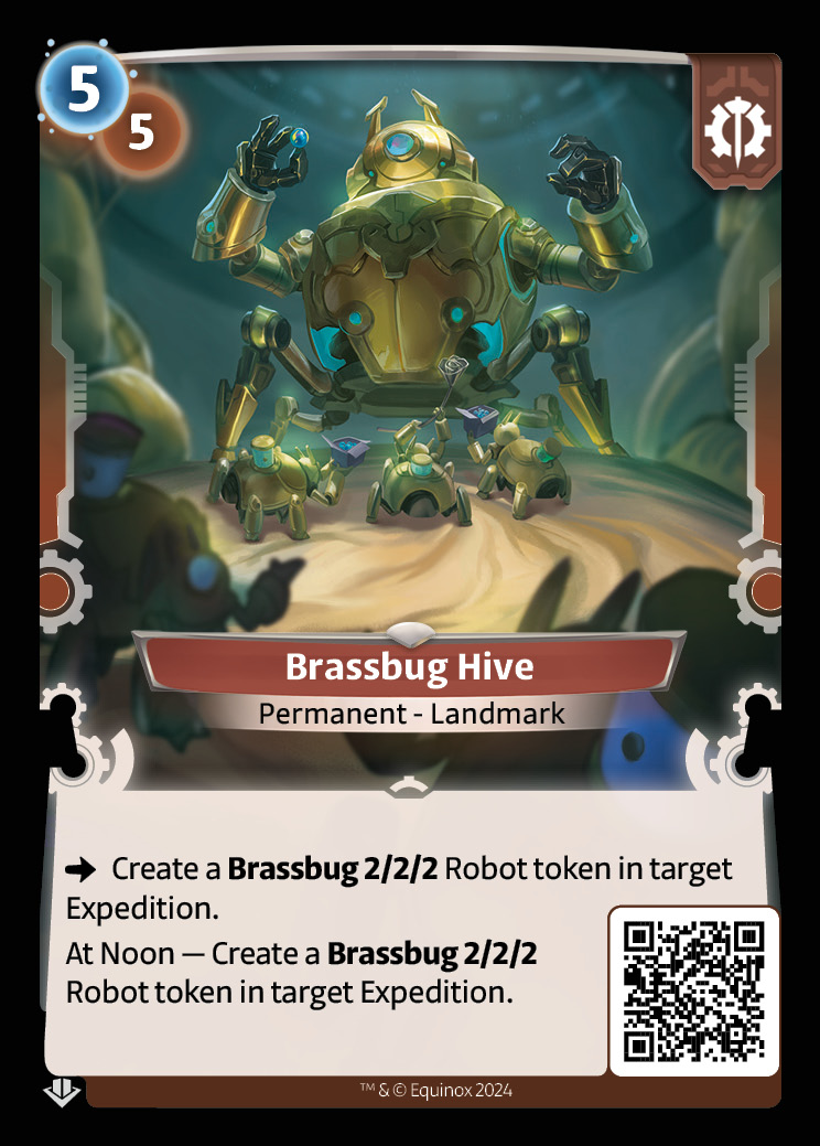 Altered brassbug hive permanent landmark common