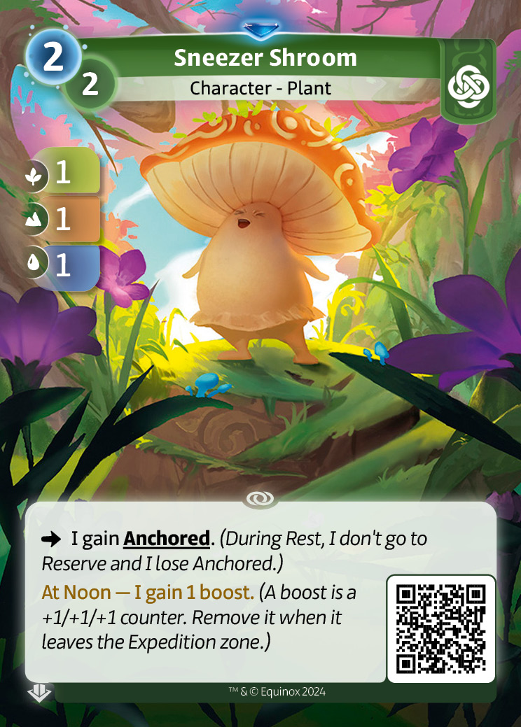 Altered Sneezer Shroom Rare