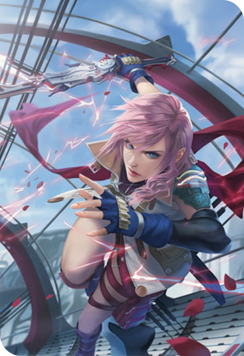 Final Fantasy Art Lightning