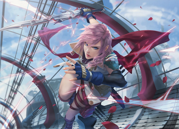 Final Fantasy Art Lightning