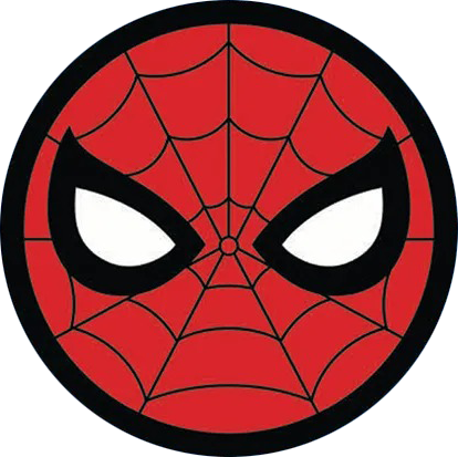 Spider-Man Art Logo Head