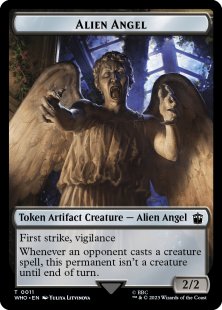 Alien Angel token (2/2)