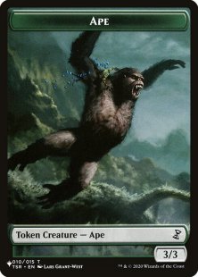 Ape token (Timespiral Remastered) (3/3)