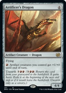 Artificer's Dragon (foil)