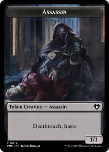 Assassin token (foil) (1/1)