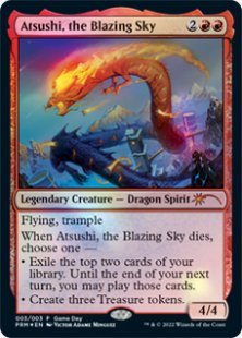 Atsushi, the Blazing Sky (foil)