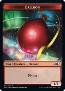 Balloon token (foil) (1/1)