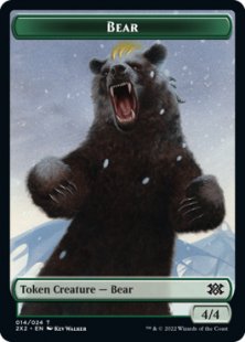Bear token (foil) (4/4)