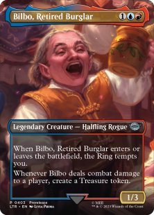 Bilbo, Retired Burglar (foil) (borderless)