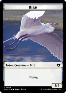 Bird token (foil) (1/1)