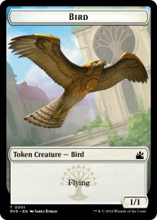 Bird token (foil) (1/1)