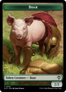 Boar token (2/2)