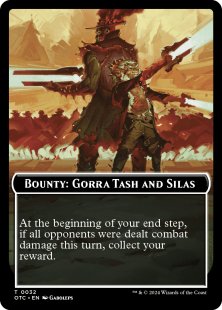 Bounty: Gorra Tash and Silas