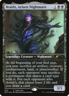 Braids, Arisen Nightmare (foil) (full art)