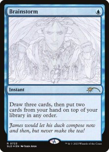 Brainstorm (#723) (Artist Series: John Avon) (foil)