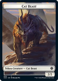 Cat Beast token (2/2)