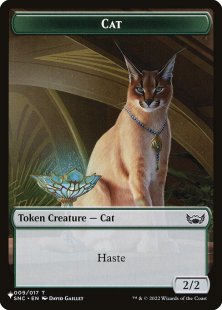 Cat token (Streets of New Capenna) (2/2)