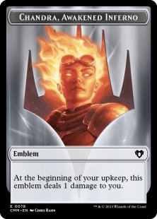 Chandra, Awakened Inferno emblem (#78)