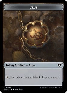 Clue token (foil)