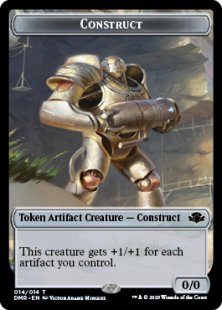 Construct token (foil) (0/0)