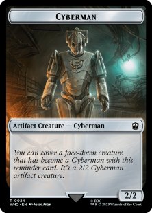 Cyberman reminder card (2/2)