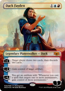 Dack Fayden (foil) (borderless)