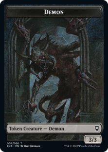 Demon token (foil) (3/3)