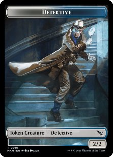 Detective token (foil) (2/2)