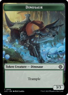 Dinosaur token (3/3)