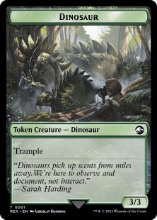 Dinosaur token (3/3)