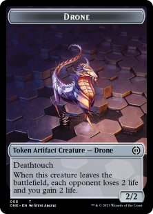 Drone token (foil) (2/2)