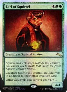 Earl of Squirrel (foil) - The List | Bazaar of Magic