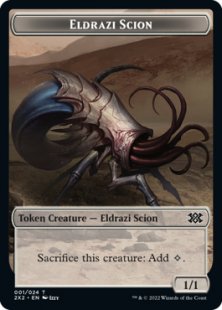 Eldrazi Scion token (1/1)