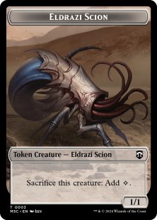 Eldrazi Scion token (1/1)