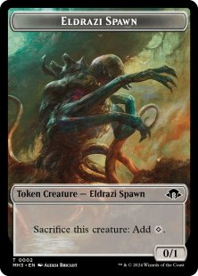 Eldrazi Spawn Token (0/1)