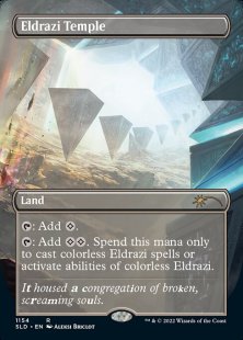 Eldrazi Temple (Artist Series: Aleksi Briclot) (borderless)