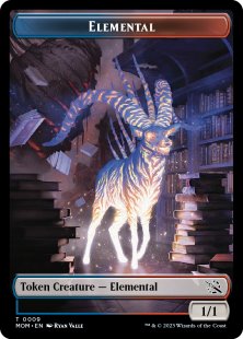 Elemental token (foil) (1/1)