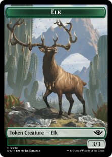 Elk token (3/3)