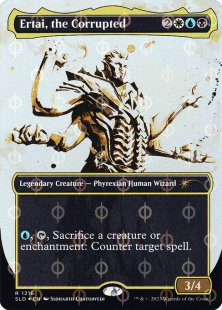 Ertai, the Corrupted (#1216) (Showcase: All Will Be One) (step-and-compleat-foil) (showcase)