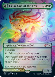 Esika, God of the Tree (#1155) (From Cute to Brute) (foil)