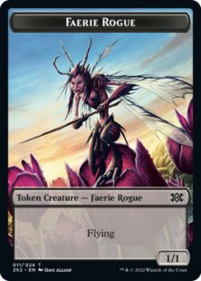 Faerie Rogue token (foil) (1/1)