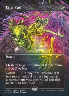 Fatal Push (foil) (borderless)