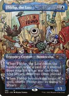 Fblthp, the Lost (Fblthp: Completely, Utterly, Totally Lost) (foil) (borderless)