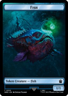 Fish token (foil) (1/1)