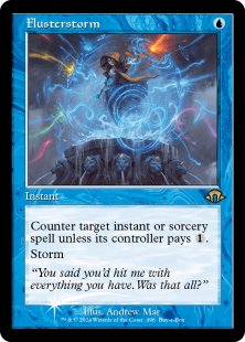 Flusterstorm (#496) (foil)