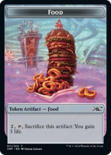 Food token (2) (foil)