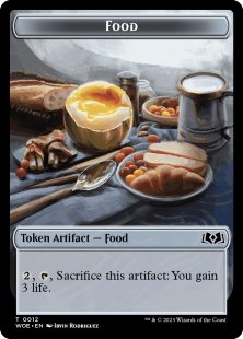 Food token (#12) (foil)