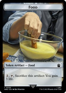 Food token (#26) (foil)